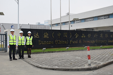 銳天科技為達能脈動提供售后服務(wù)